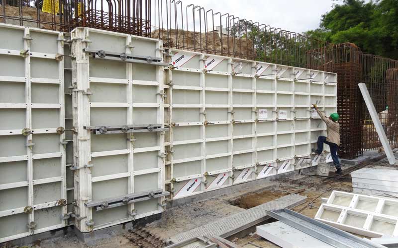 Aluminium Vertical Shuttering