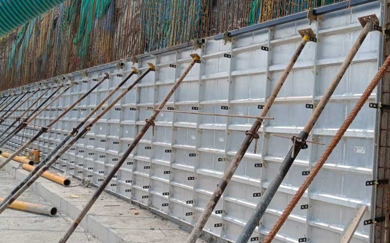 Aluminium Vertical Shuttering